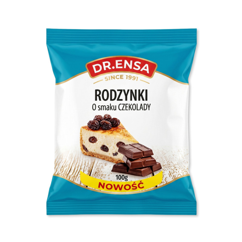 Rodzynki o smaku czekolady...