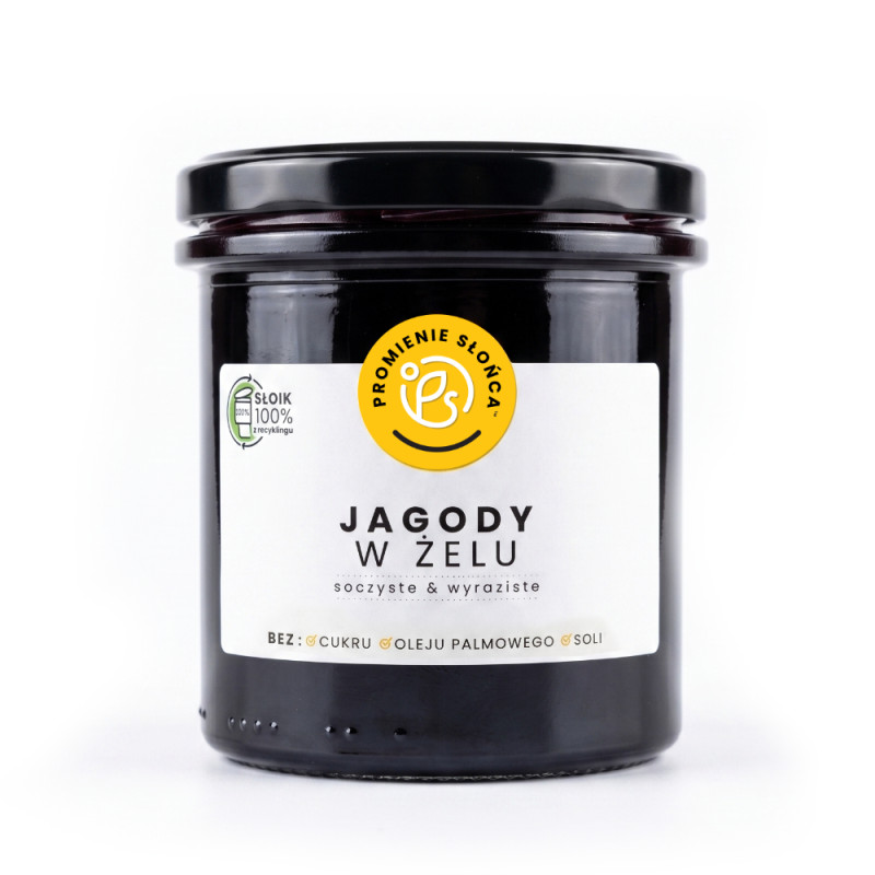 Jagody w żelu 300 g