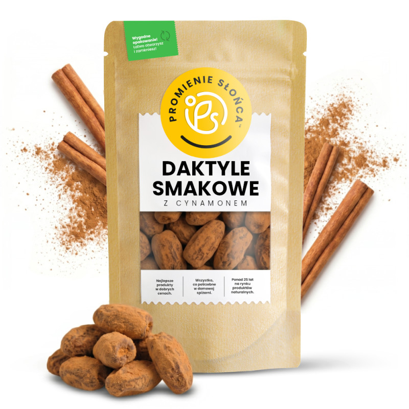 Daktyle smakowe z cynamonem...
