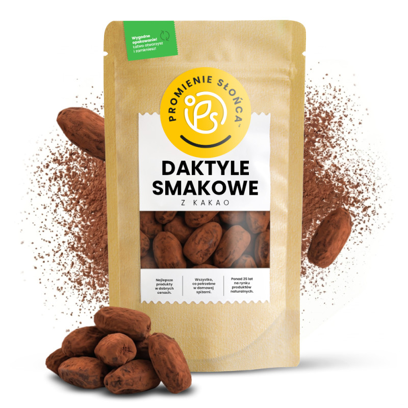Daktyle smakowe z kakao 150 g