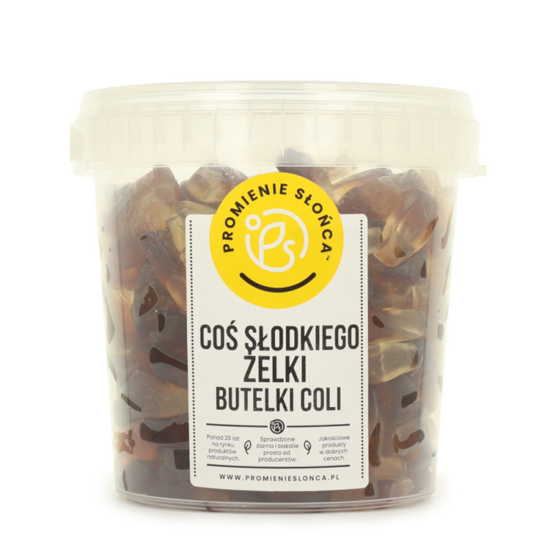 Żelki butelki Coli wiaderko...