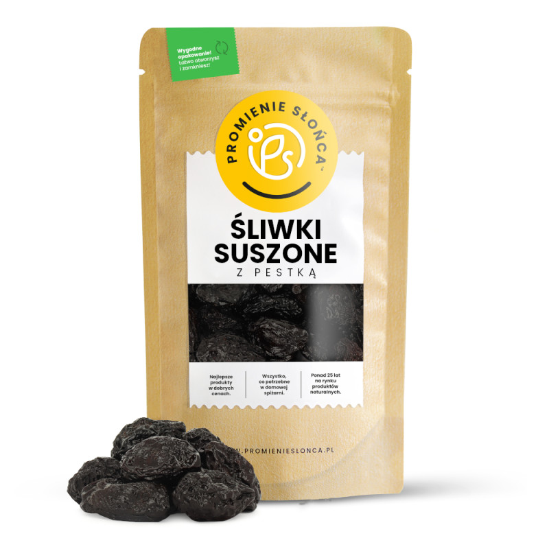 Śliwki suszone z pestką 1 kg