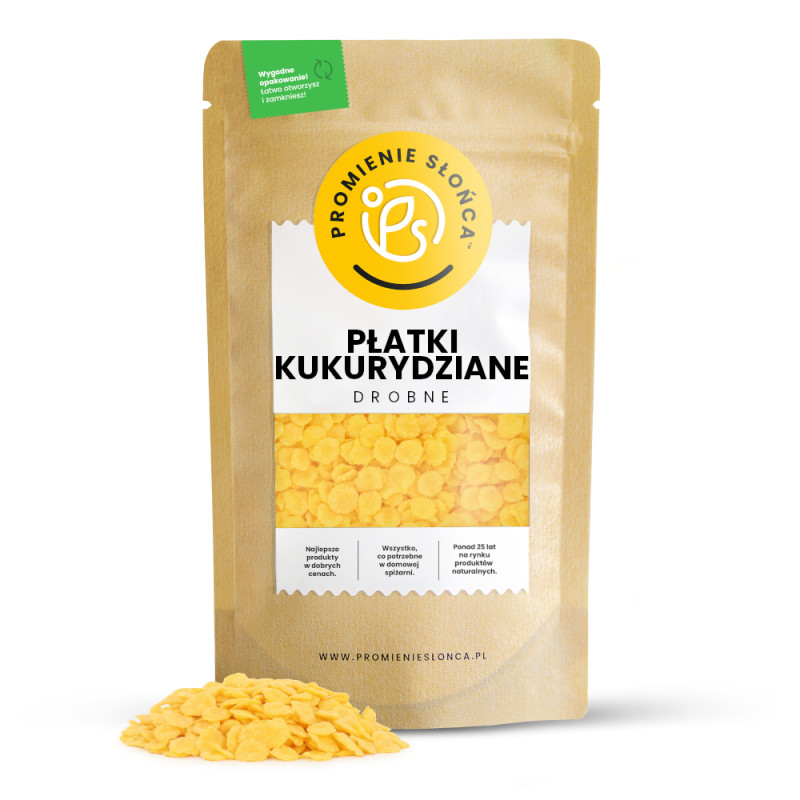 Płatki kukurydziane drobne...