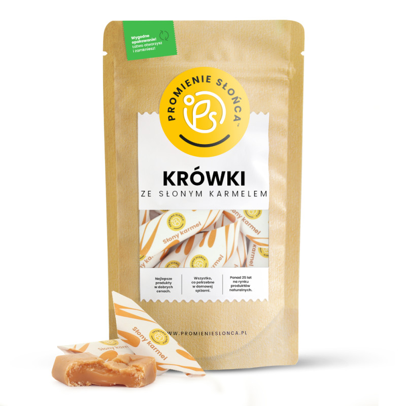 Krówki ze słonym karmelem...