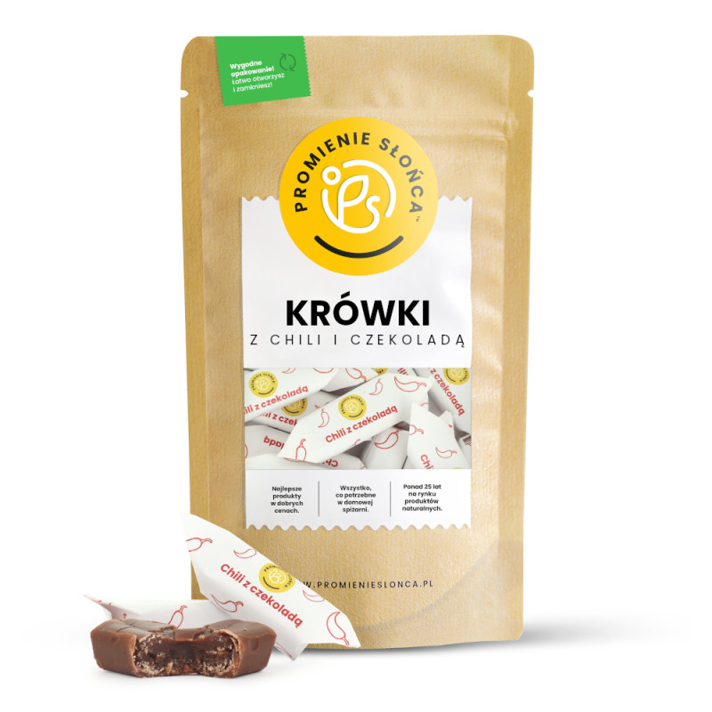Krówki z chili i czekoladą...