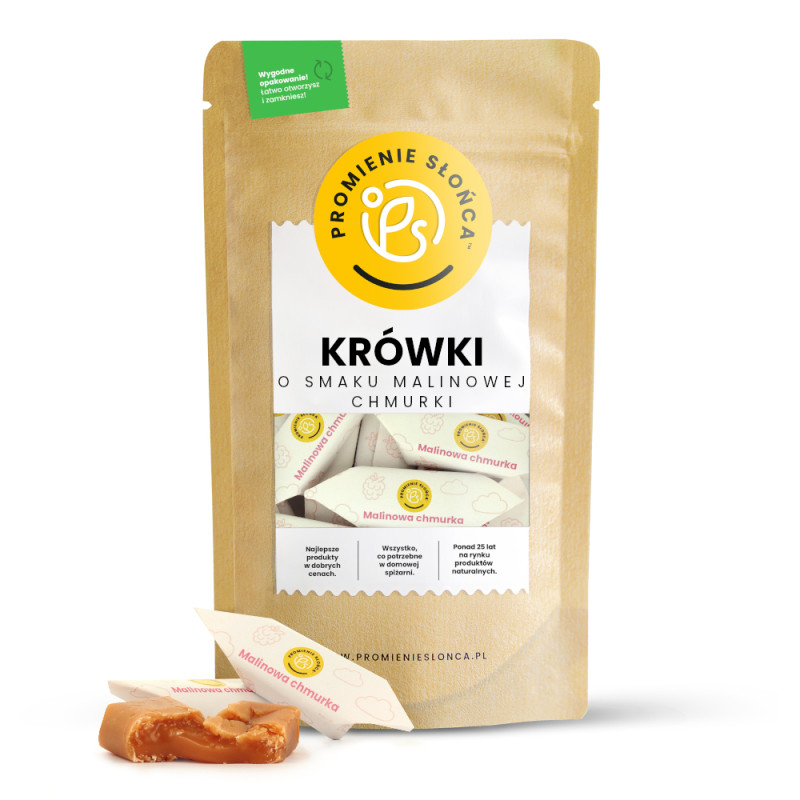 Krówki o smaku malinowej...