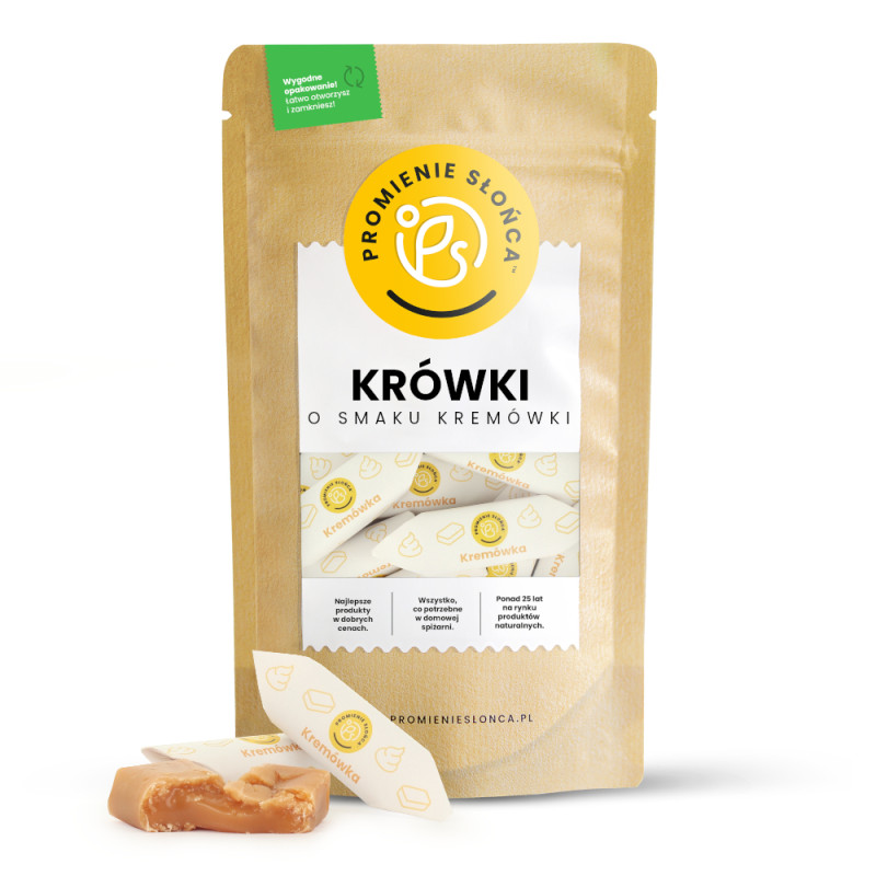 Krówki o smaku kremówki 500 g