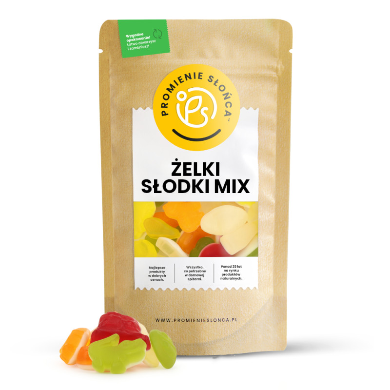 Żelki słodki mix 600 g