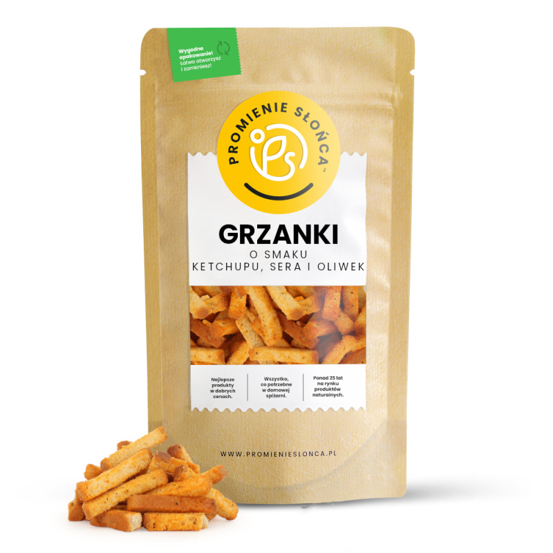 Grzanki o smaku ketchupu,...
