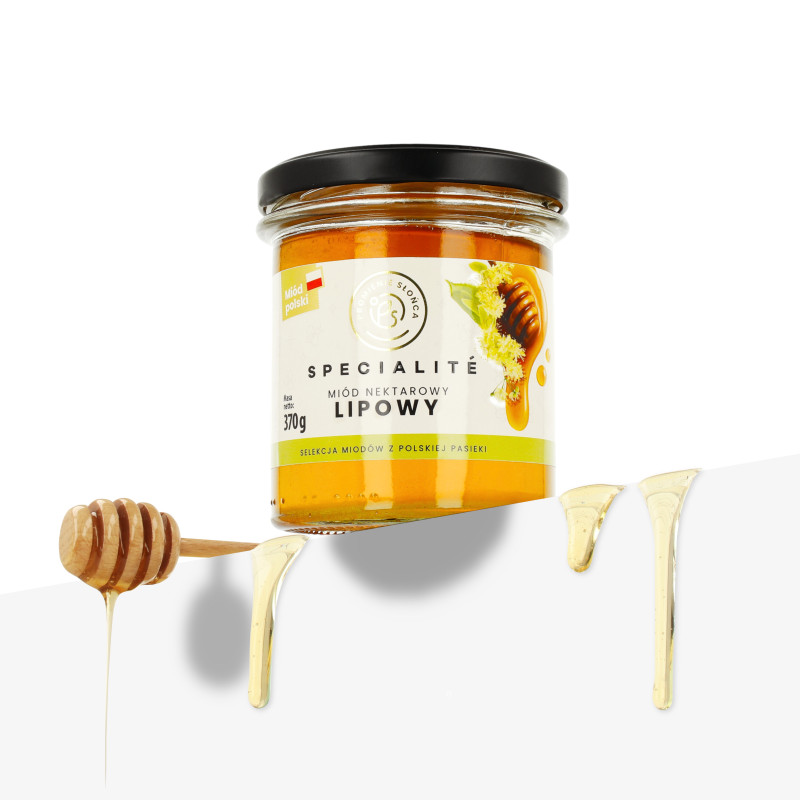 Miód nektarowy lipowy 370 g