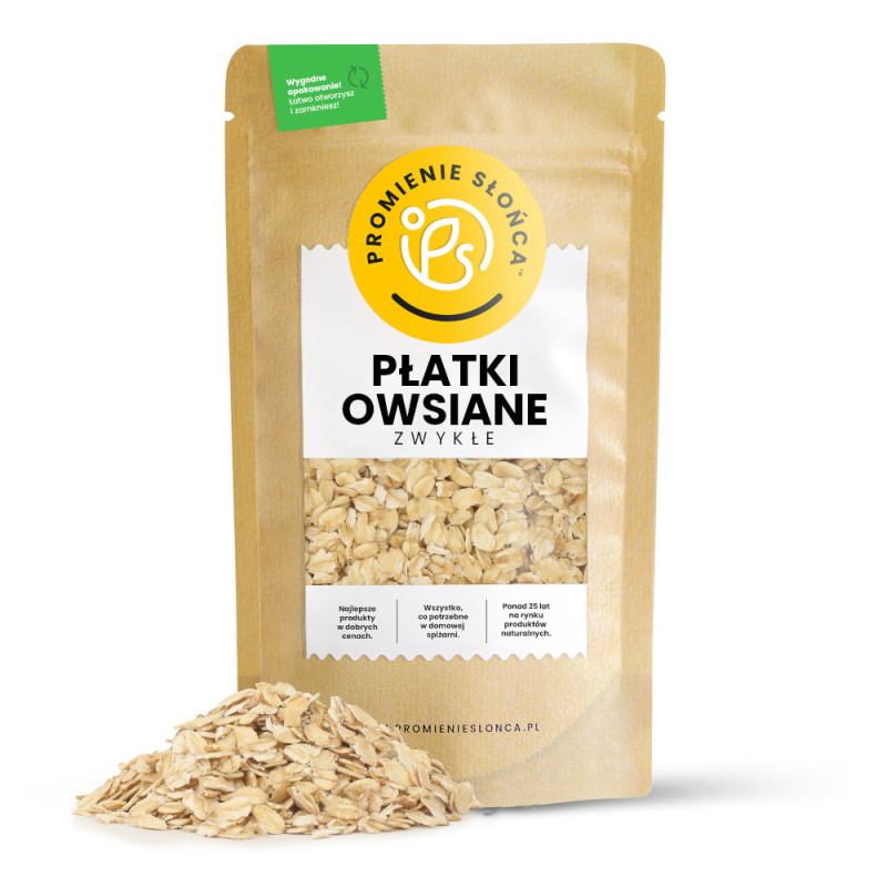 Płatki owsiane zwykłe 1 kg