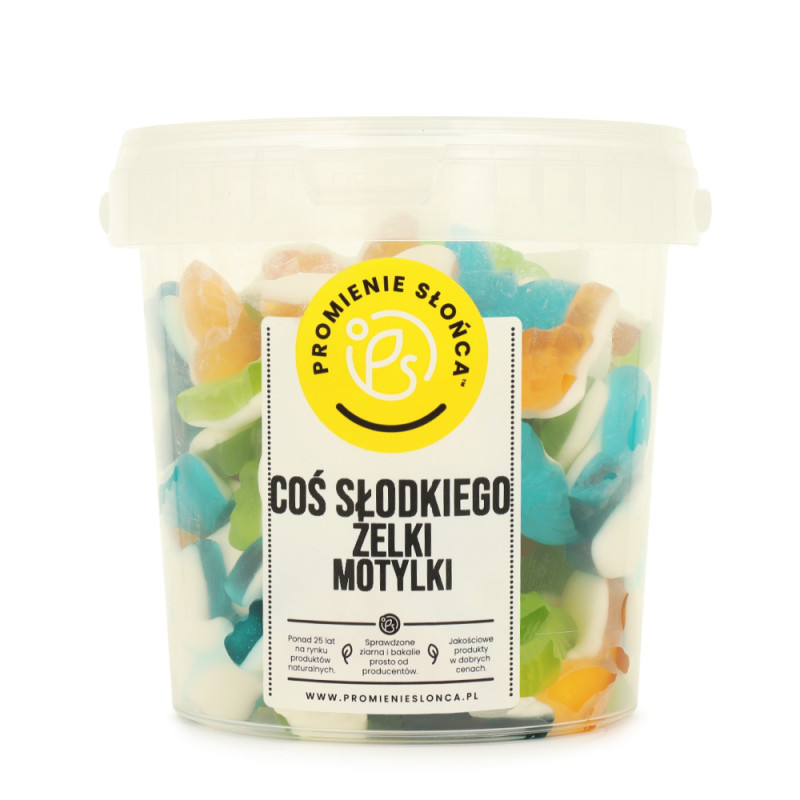 Żelki motylki wiaderko 800 g