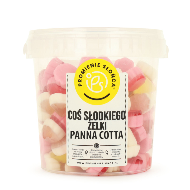 Żelki panna cotta wiaderko...