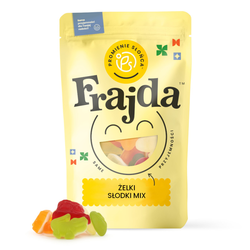 Żelki słodki mix 600 g