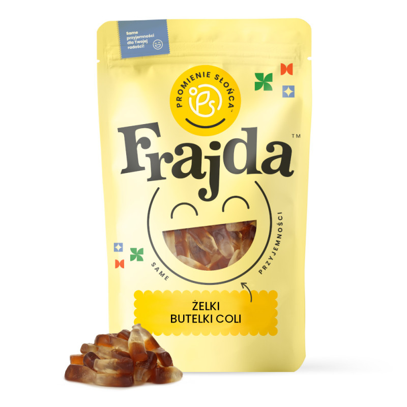 Żelki butelki Coli 600 g