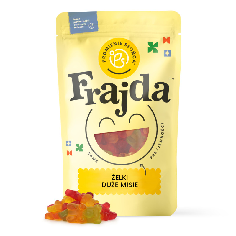 Żelki duże misie 600 g