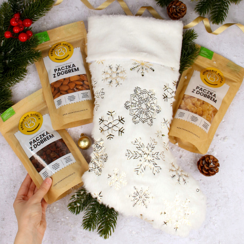 Świąteczna skarpeta z...