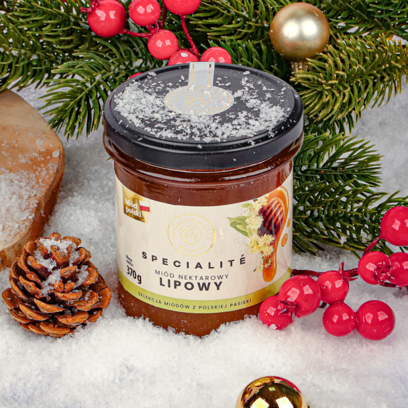 Miód nektarowy lipowy 370 g