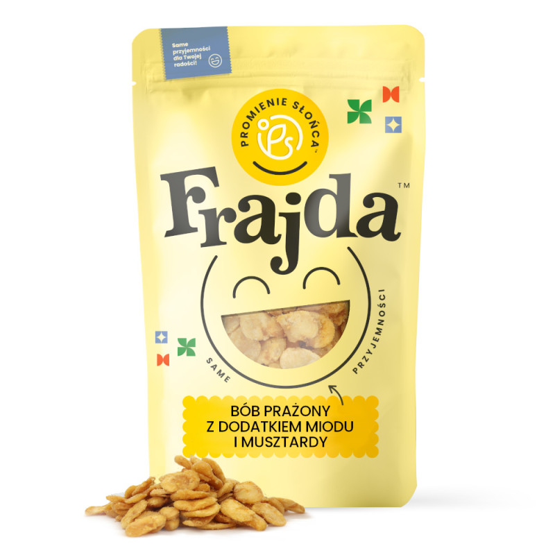 Bób prażony z dodatkiem...