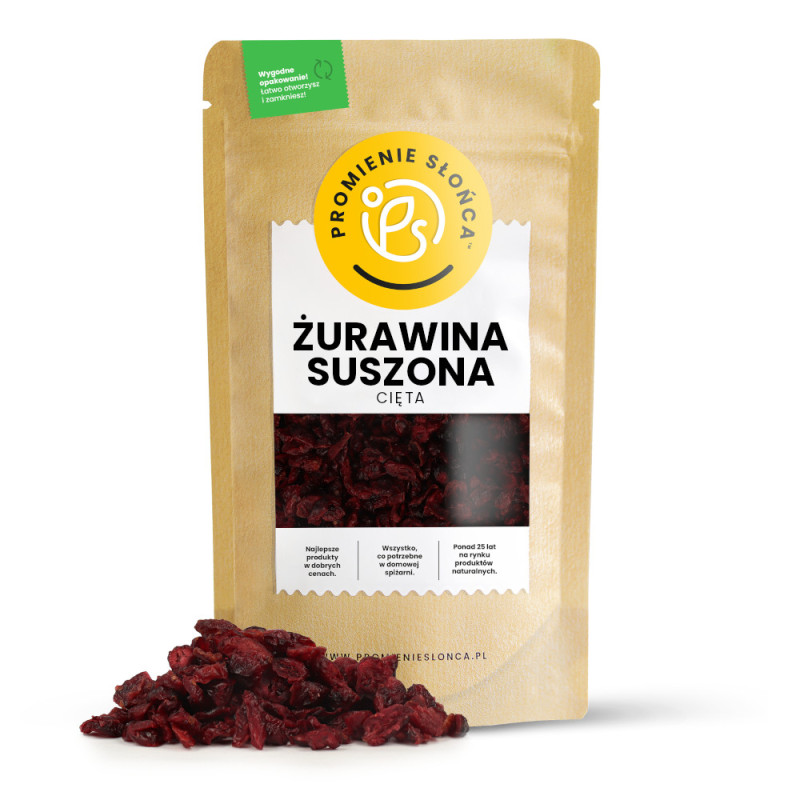 Żurawina suszona cięta 1 kg