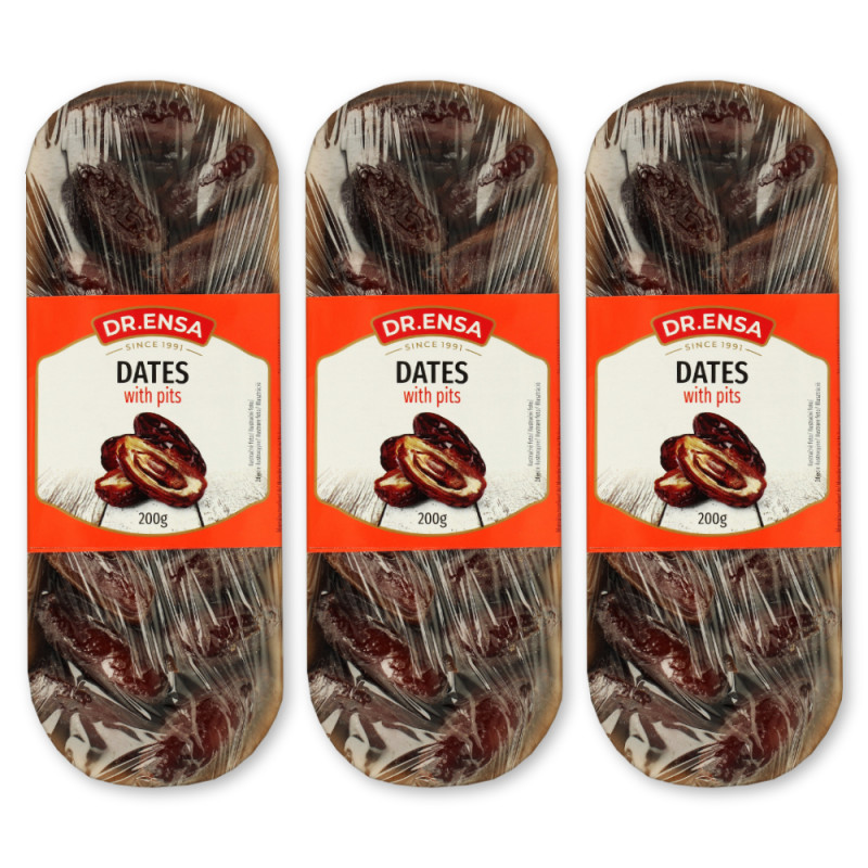 Zestaw 3 x Daktyle suszone...