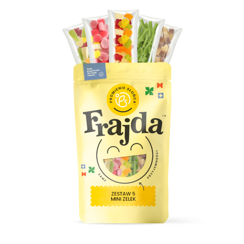 Zestaw 5 mini żelek