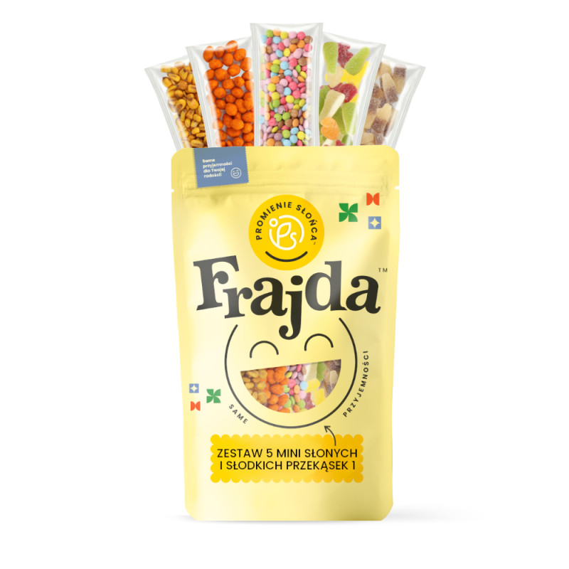 Zestaw 5 mini słonych i...