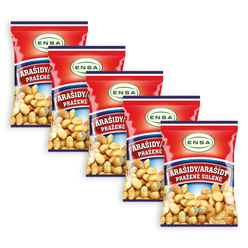 Zestaw 5 x Orzechy ziemne...