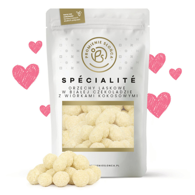 Orzechy laskowe w białej...