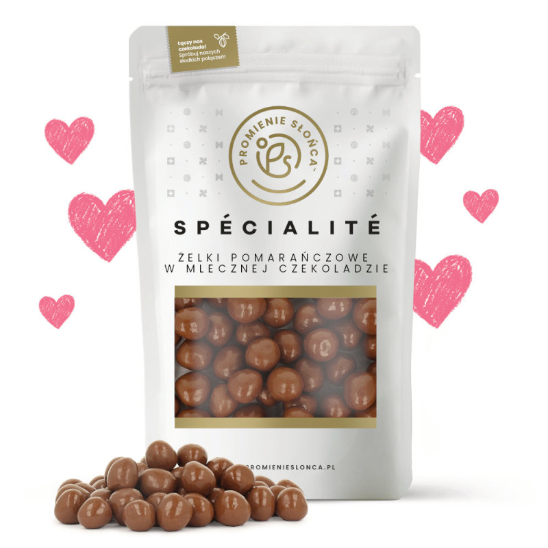 Żelki pomarańczowe w...