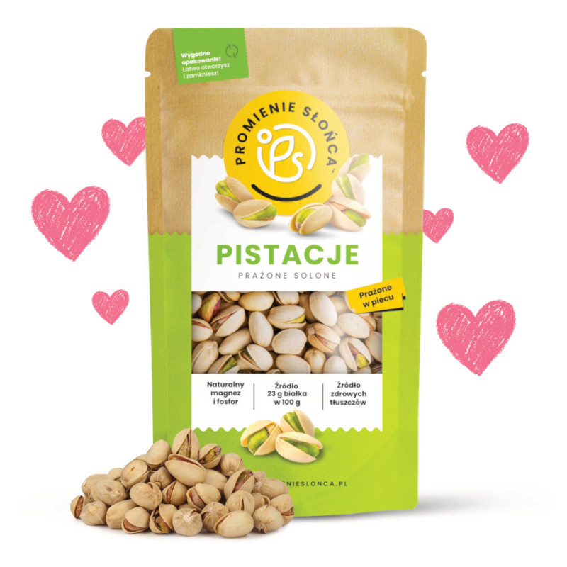 Pistacje prażone, solone 500 g