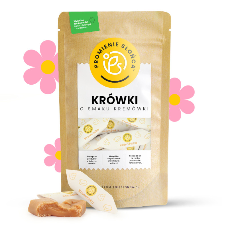 Krówki o smaku kremówki 200 g