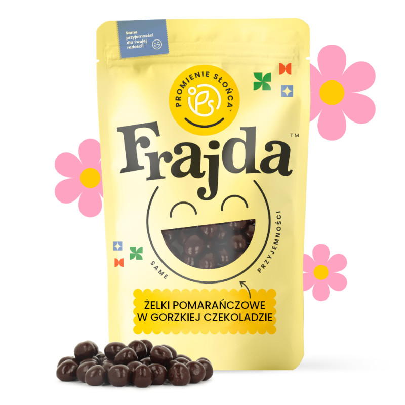 Żelki pomarańczowe w...