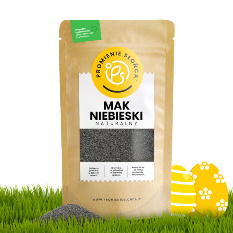 Mak niebieski naturalny 500 g