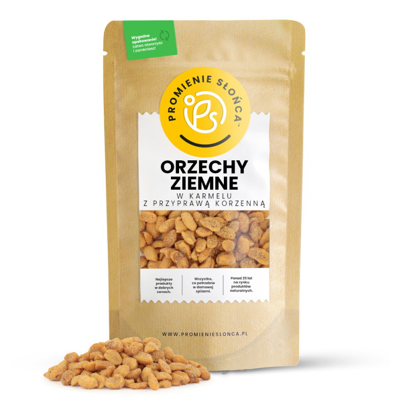Orzechy ziemne w karmelu z...