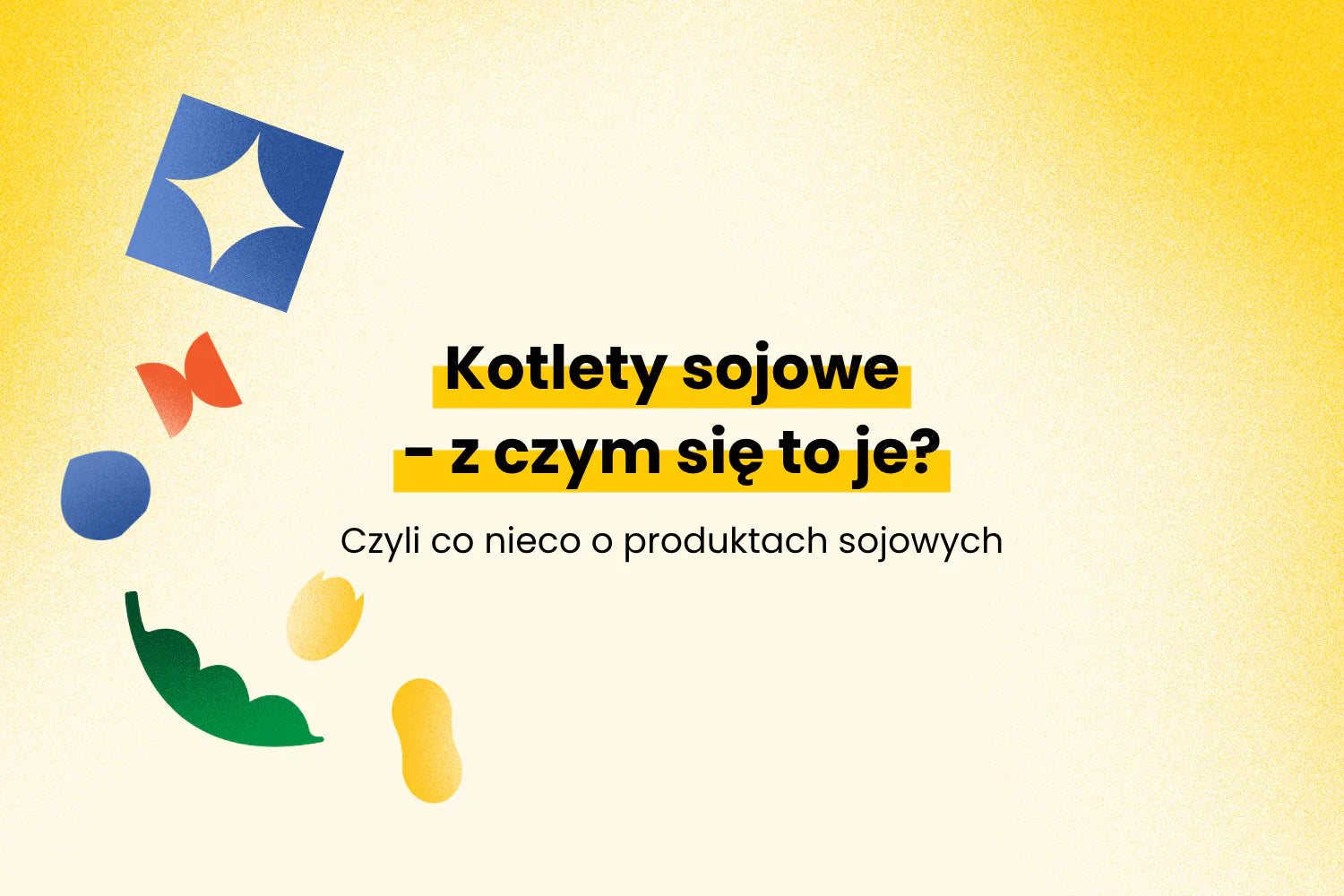 Kotlety sojowe - z czym się to je?