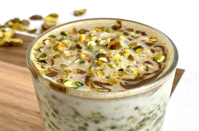 Owsianka pistacjowa