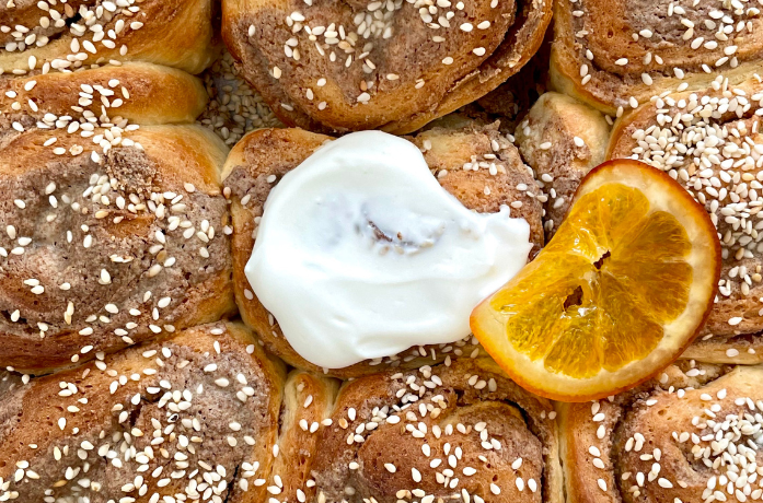 Tahini rolls