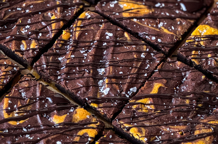 Brownie dyniowo-czekoladowe