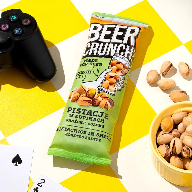 Beer Crunch: Pistacje prażone, solone 70 g