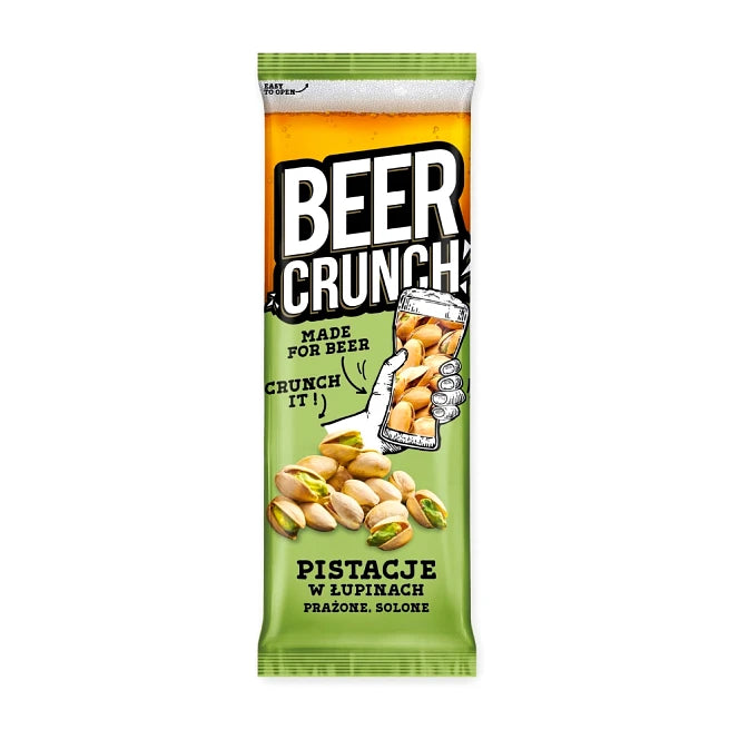 Beer Crunch: Pistacje prażone, solone 70 g