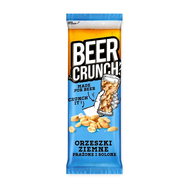 Beer Crunch: Orzechy ziemne prażone, solone 70 g