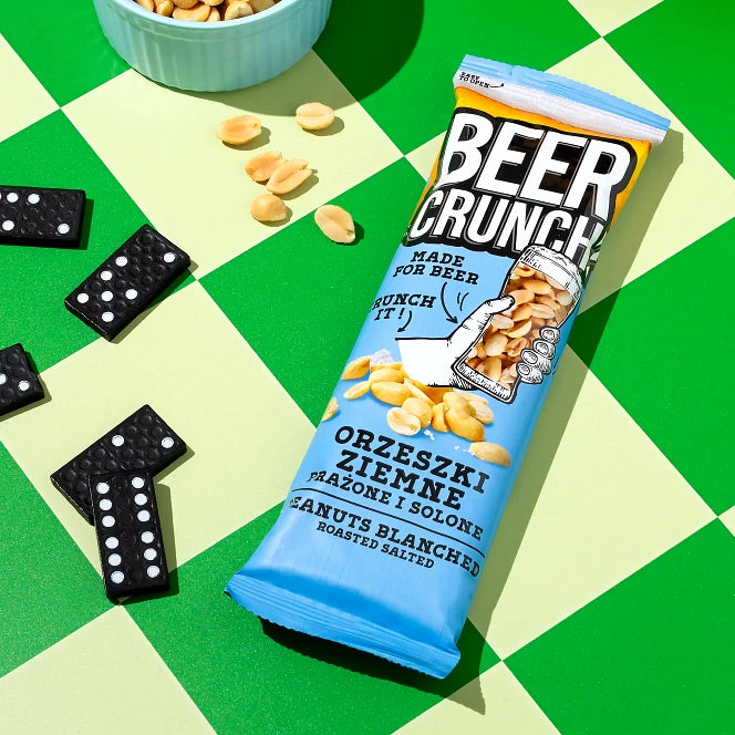 Beer Crunch: Orzechy ziemne prażone, solone 70 g