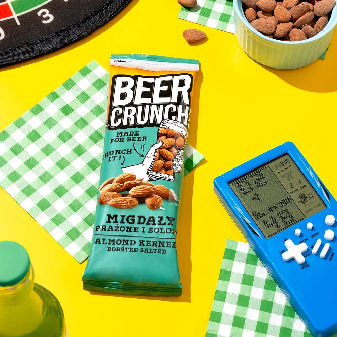 Beer Crunch: Migdały prażone solone 70 g