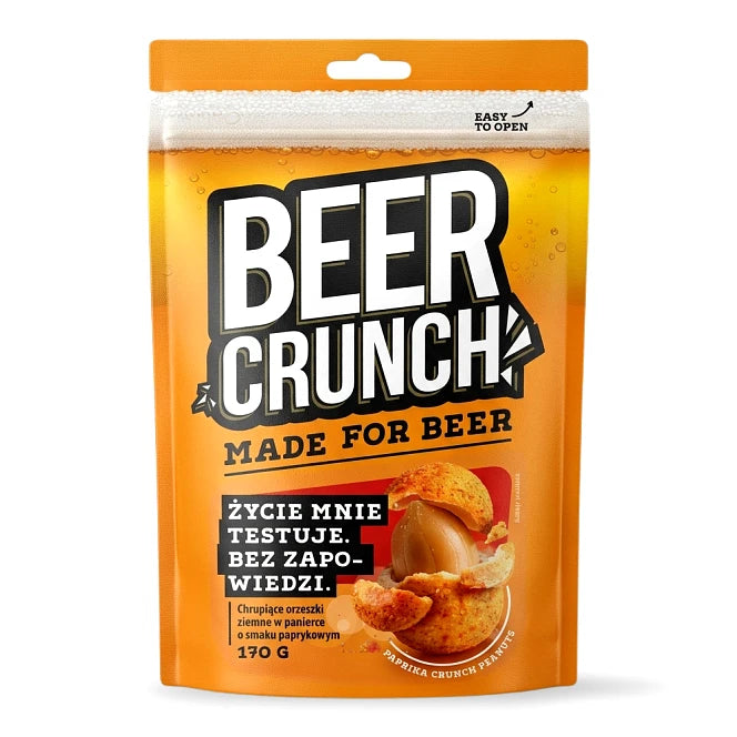 Beer Crunch: Orzechy ziemne w cieście o smaku papryki 170 g