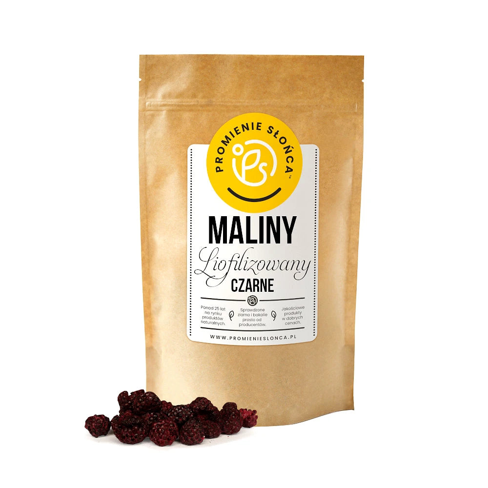 Maliny czarne liofilizowane 20 g