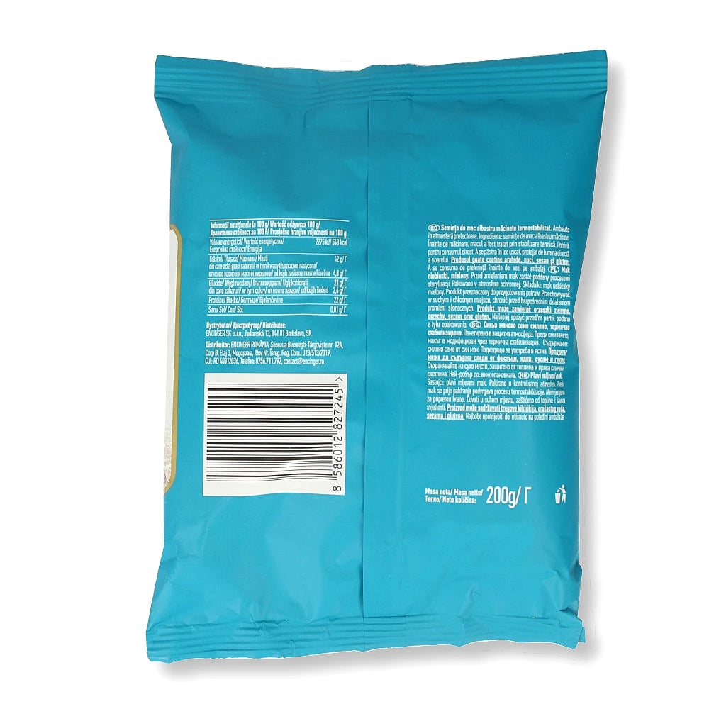 Mak niebieski mielony termostabilizowany 200 g