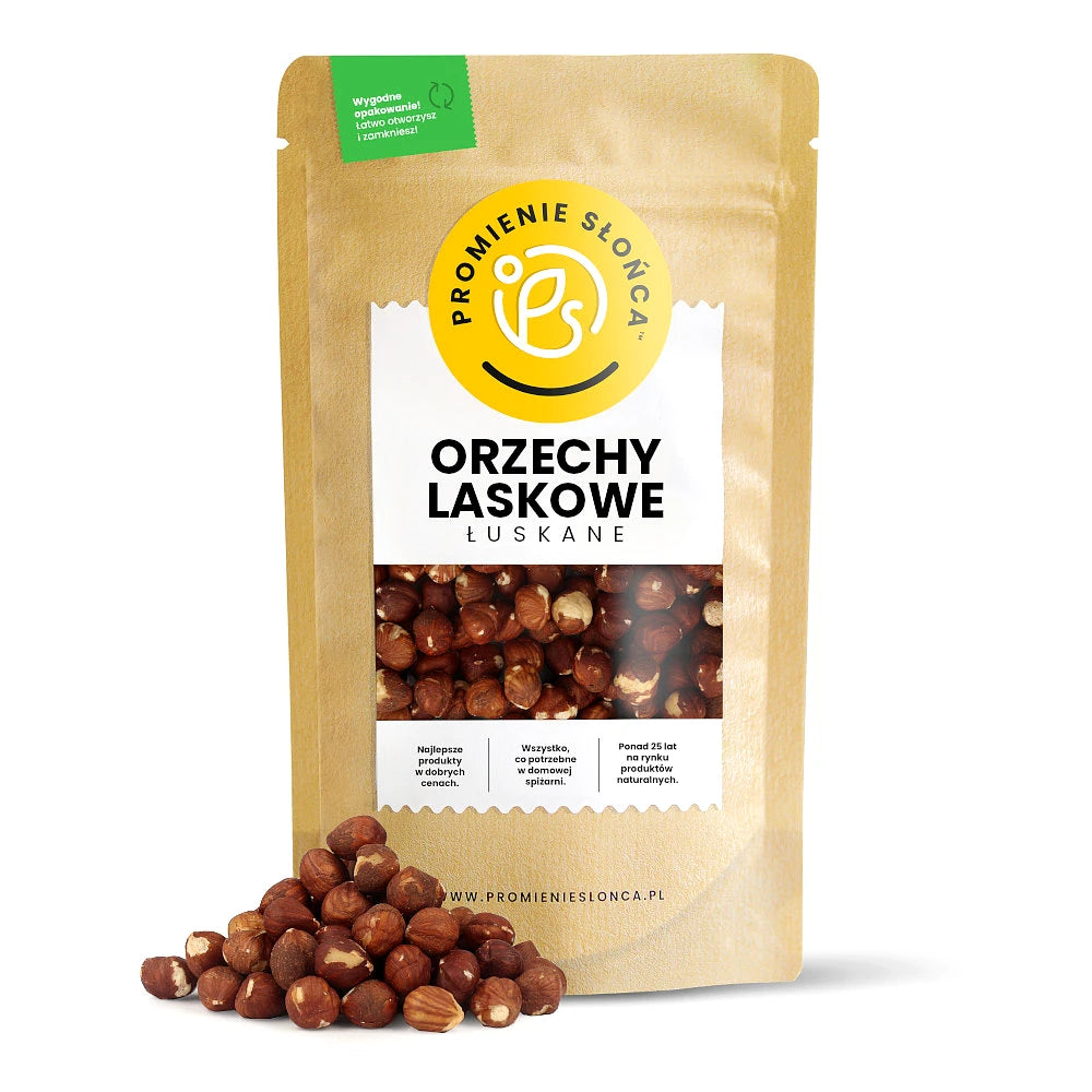 Orzechy laskowe łuskane