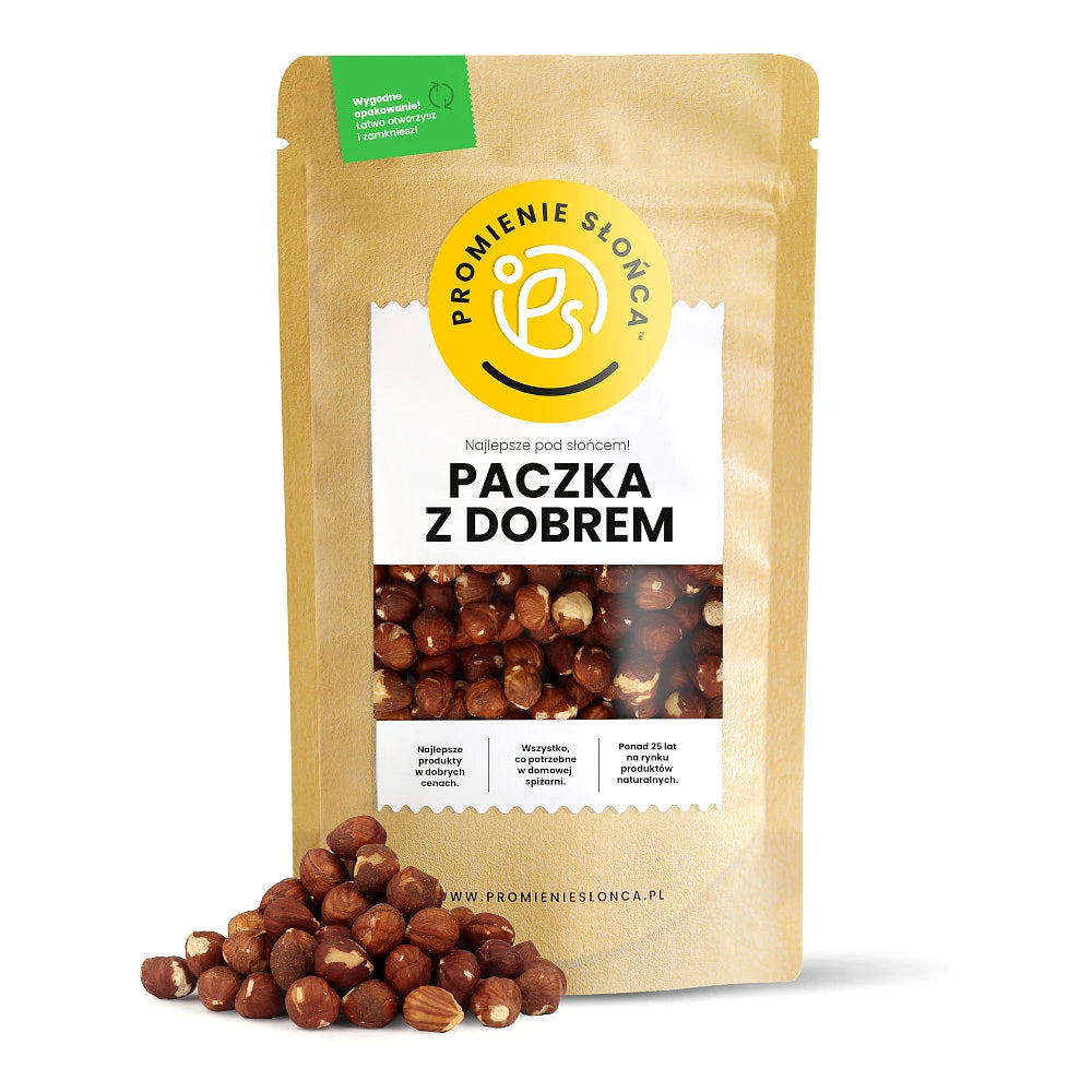 Drugie ujęcie opakowania produktu Orzechy laskowe bez skorupy 1000 g