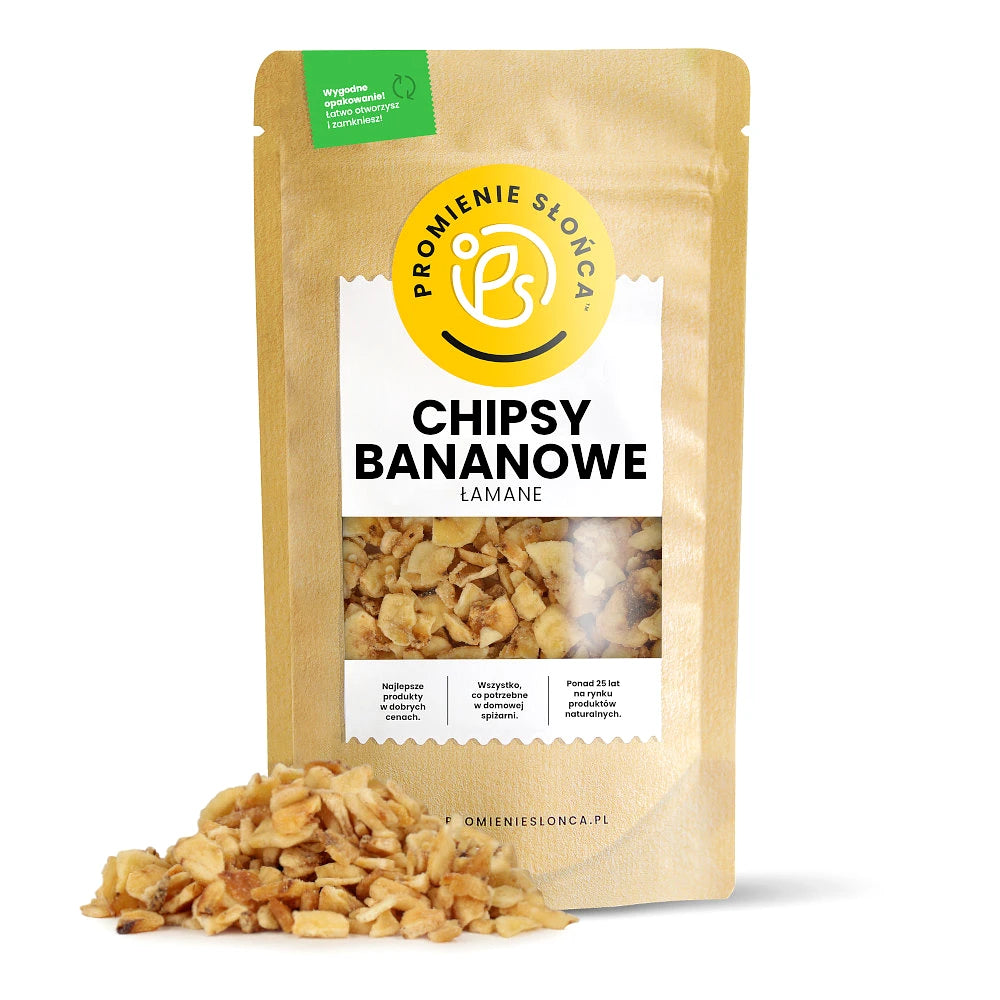 Chipsy bananowe łamane 1 kg